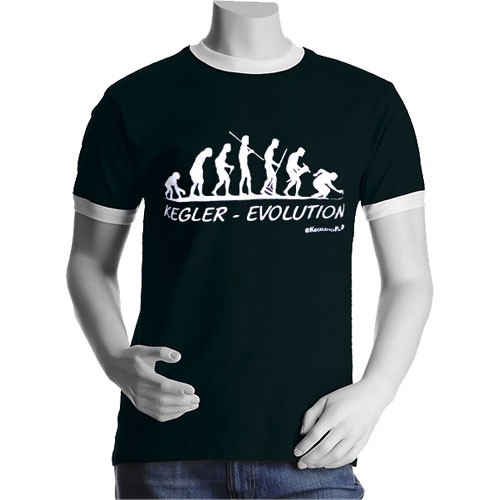 Fun-T-Shirt "Kegler-Evolution" *Sonderpreis*