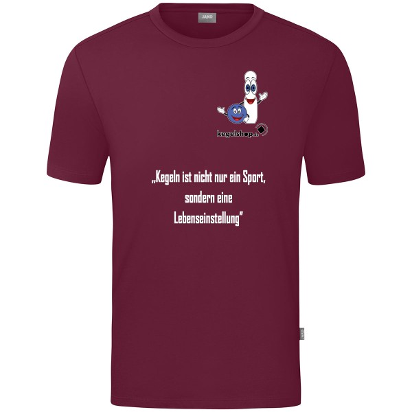 WKV T-Shirt Organic maroon