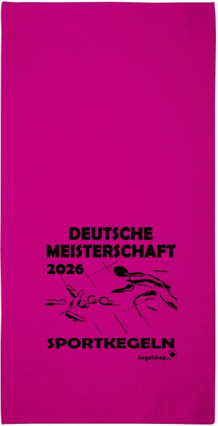 "DM 2026" Handtuch 100 x 50 cm