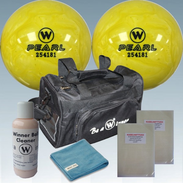 Winner Vollkugel-Set 160mm Pearl