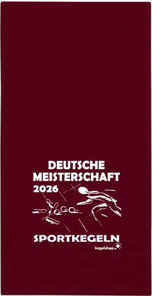 "DM 2026" Handtuch (klein) 50 x 30 cm