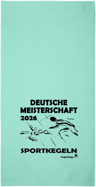 "DM 2026" Handtuch (klein) 50 x 30 cm