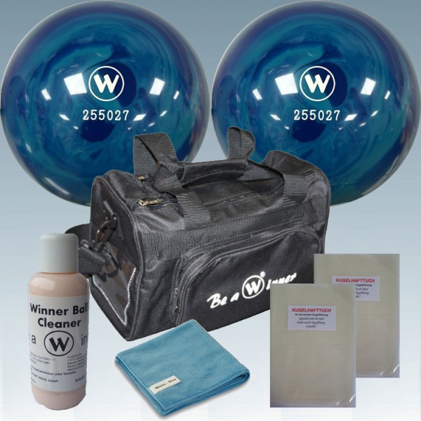 Winner Vollkugel-Set 160mm marmoriert