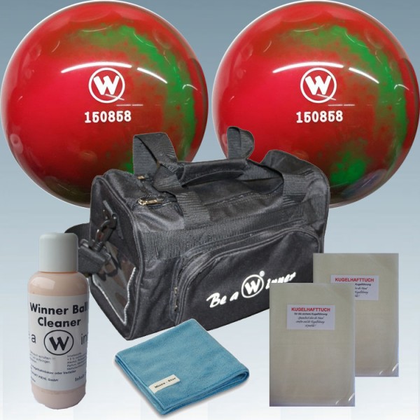 Winner Vollkugel-Set 160mm marmoriert