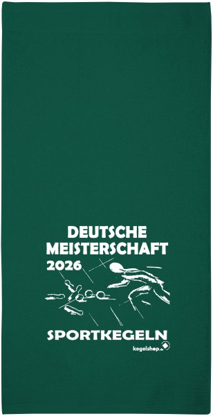 "DM 2026" Handtuch (klein) 50 x 30 cm