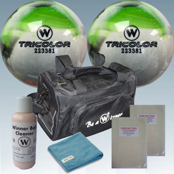 Winner Vollkugel-Set 160mm Tricolor