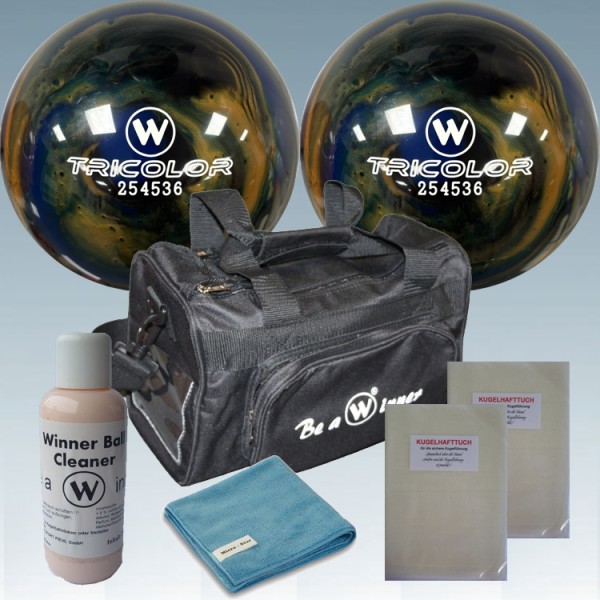 Winner Vollkugel-Set 160mm Tricolor