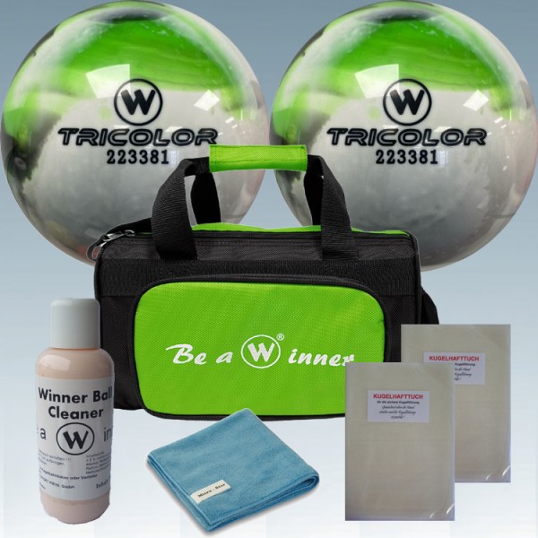 Winner Vollkugel-Set 160mm Tricolor